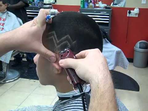 How to do a hair design hair cut with Wahl Detailers #1 - DAPEOPLESBARBER.COM
