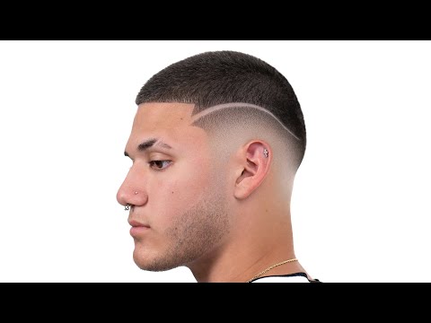 SUPER CLEAN MID FADE BUZZCUT HAIRCUT TUTORIAL!