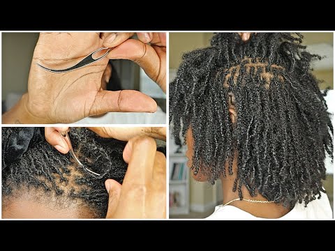 Retightening &quot;Interlocking” My Microlocs | Keke J.