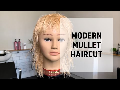 Modern Mullet Haircut Tutorial | #creativityneverstops | Goldwell Education Plus