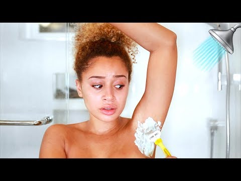 My Shaving Routine! NO Ingrowns + Clear Skin Tips