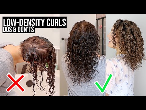 How to Style Low-Density/Thin Curls, Dos &amp; Don'ts, Scalp Covering