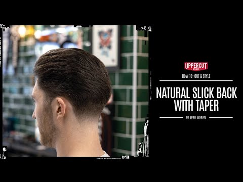Natural look Slick Back tutorial with Scott Jennings