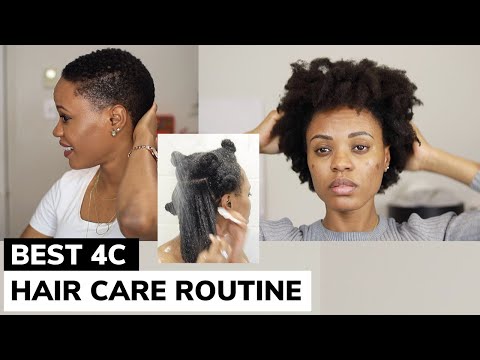 The BEST Natural Hair Care Routine for 4C Hair You Will Ever Watch! EXTREME HYDRATION AND GROWTH 🔥😱