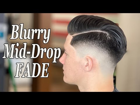 FLAWLESS Pompadour Mid-Drop FADE - Barber Tutorial