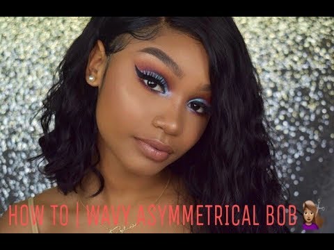 HOW TO | WAVY ASYMMETRICAL BOB FT KLAIYI HAIR | LANI FELI