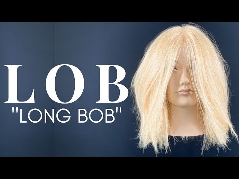 How to cut and style a Modern Lob | Long Bob