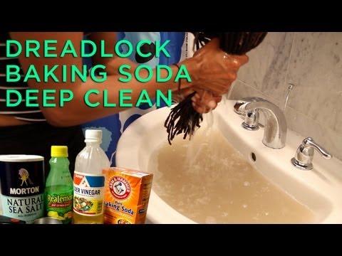 Dreadlocks Baking Soda Deep Clean Tutorial/Review