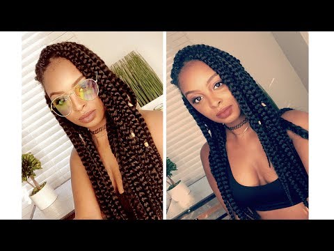 How To: Do Jumbo Crochet Box Braids