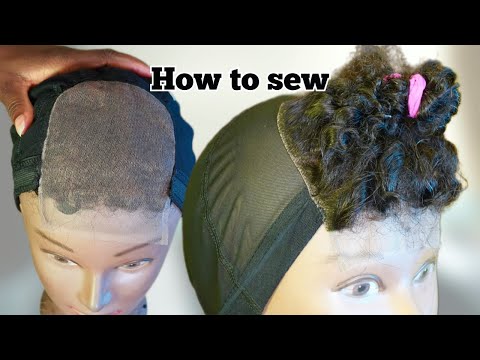 How To Properly Sew Down A Lace Closure On A Wig Cap