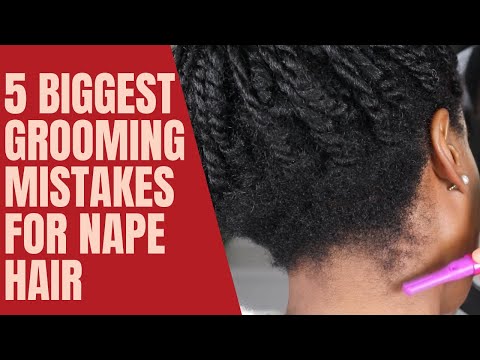 Cleaning Up the Kitchen - 5 of My Biggest Grooming Mistakes for Nape Hair