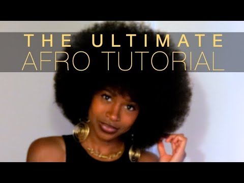 The Ultimate AFRO Tutorial | Quick &amp; Easy for Beginners
