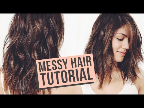 Messy Waves Hair Tutorial | MeganBatoon