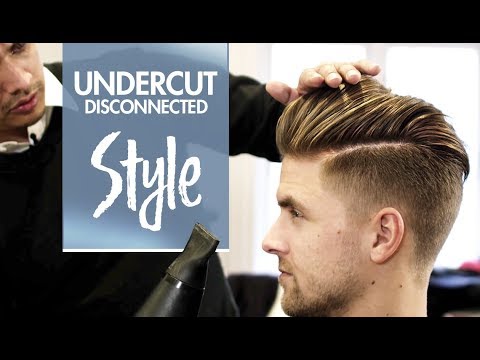 Undercut hairstyle disconnected - Men's hair &amp; styling Inspiration