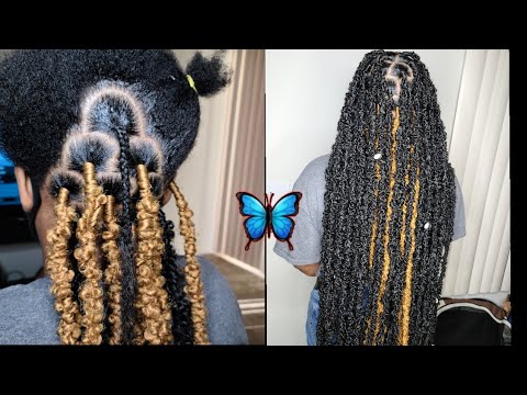 BUTTERFLY LOCS TUTORIAL 🦋