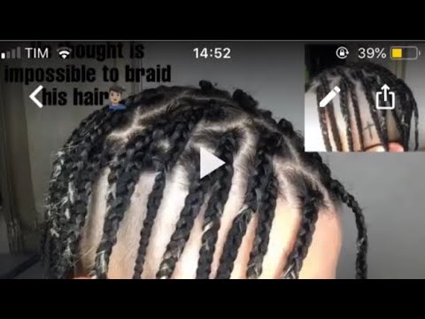 HOW TO: BRAIDS FOR MEN | WHITE GUY