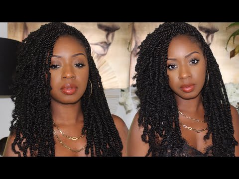 Simple Spring Twist Tutorial ft Outre Spring Twist Hair| Passion Twist, Protective Styles,