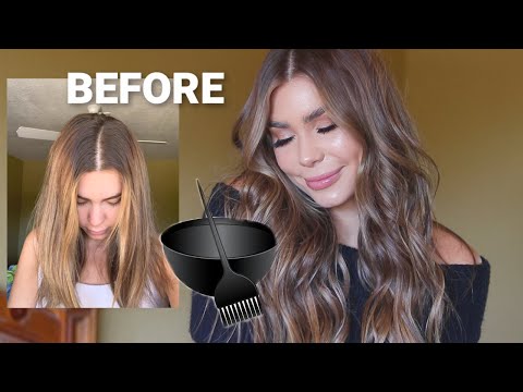 FOILING AND REFRESHING MY BRONDE HAIR COLOR | professional hairstylist tutorial