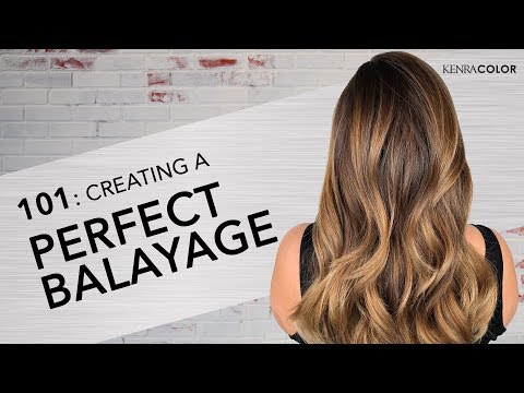 101: Learning the Basics of Balayage | Kenra Color