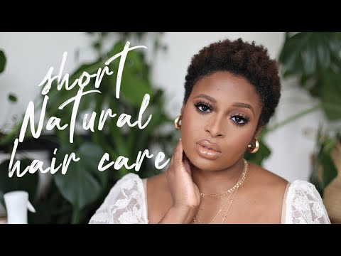 How to care for short natural 4c hair (twa)