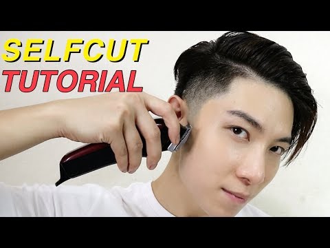 EASY HAIRCUT BY YOURSELF | TAPER FADE + KOREAN TWO BLOCK CUT TUTORIAL | 自己剪頭髮 | ISSAC YIU