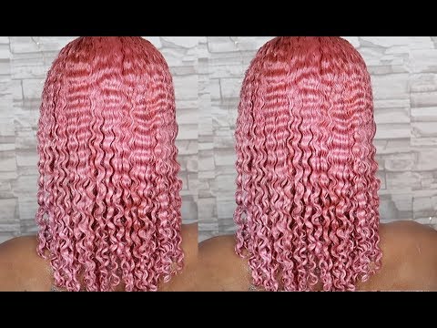 DYING MY HAIR PINK | NATURAL HAIR