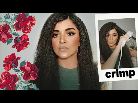 HOW TO CRIMP YOUR HAIR TUTORIAL