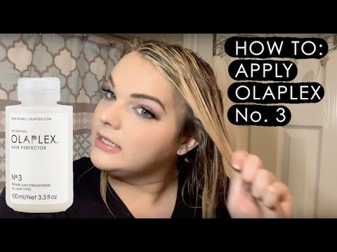 How To: Apply Olaplex No. 3