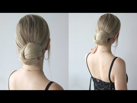 HOW TO: SLEEK LOW BUN HAIRSTYLE | Slick Bun