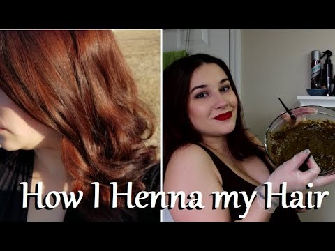 How I Henna My Hair : Light Mountain Red on Medium Dark Brunette Hair