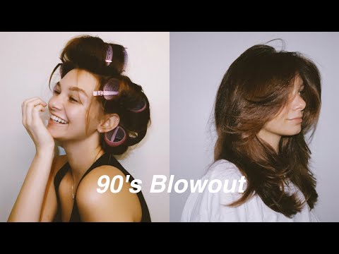 HOW TO GET THE PERFECT 90'S BLOWOUT AT HOME