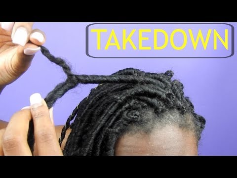 How To: Safely Take Down Individual Faux Locs in 20 minutes