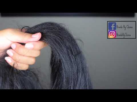 How To Prep Xpressions Braiding Hair for PERFECT Braids!