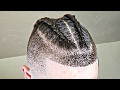 Man Bun / Fade | Simple To Follow Haircut Tutorial (HD)