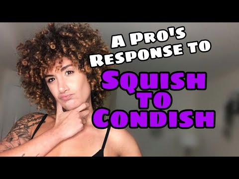 SQUISH TO CONDISH: Legit OR Quit?? Curly Girl Methods Debunked By a Professional