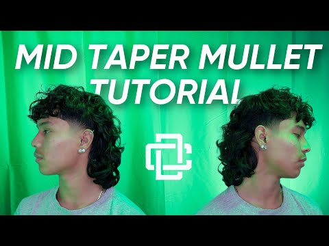 MID TAPER MULLET | STEP BY STEP TUTORIAL
