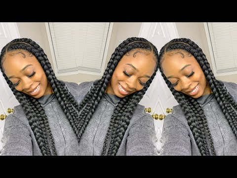 How to: Jumbo Tribal Braids [Kim K | Pop Smoke Inspired]