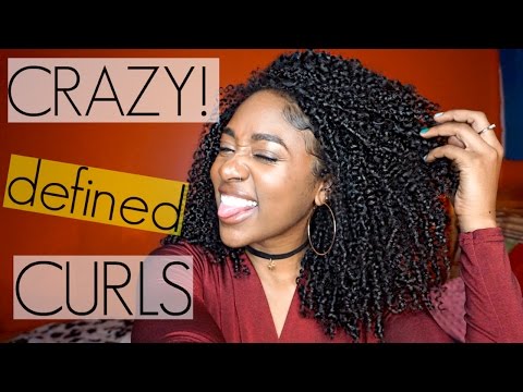 Shingling Method for Crazy Defined Curls| Natural Hair
