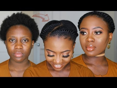 Everyday Hairstyle | 2 Easy Flat Twist Tutorial on Short 4C Natural Hair (Beginner Friendly)! how-to