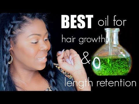 #1 Oil for hair growth and LENGTH RETENTION
