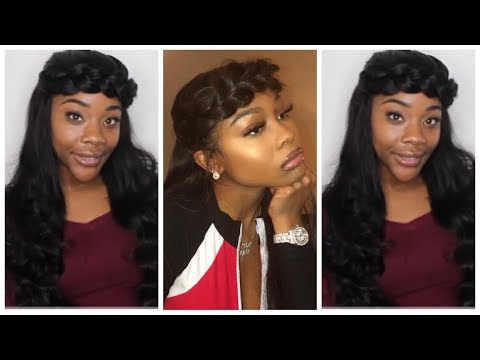 JAYDA AMOUR INSPIRED CROWN BRAID FT. BEAFAY LOOSE WAVE HAIR