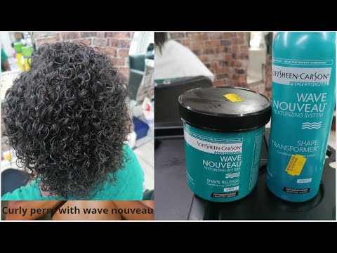 How to : Curly Perm Retouch with Wave Nouveau.