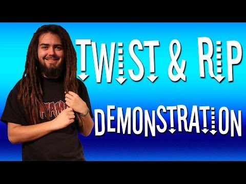 How To Make Dreadlocks - Twist &amp; Rip Method!