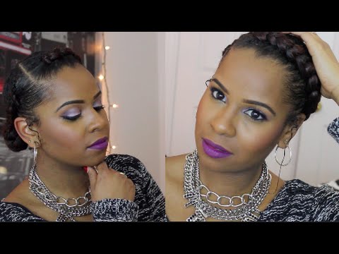 The Goddess Braid| Protective Style Natural Hair