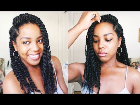 &quot;Marley Twists&quot; Using Your Natural Hair | Protective Styles