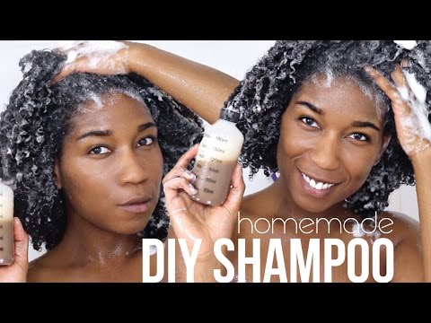 DIY Homemade Natural Shampoo With African Black Soap | Healing Recipe
