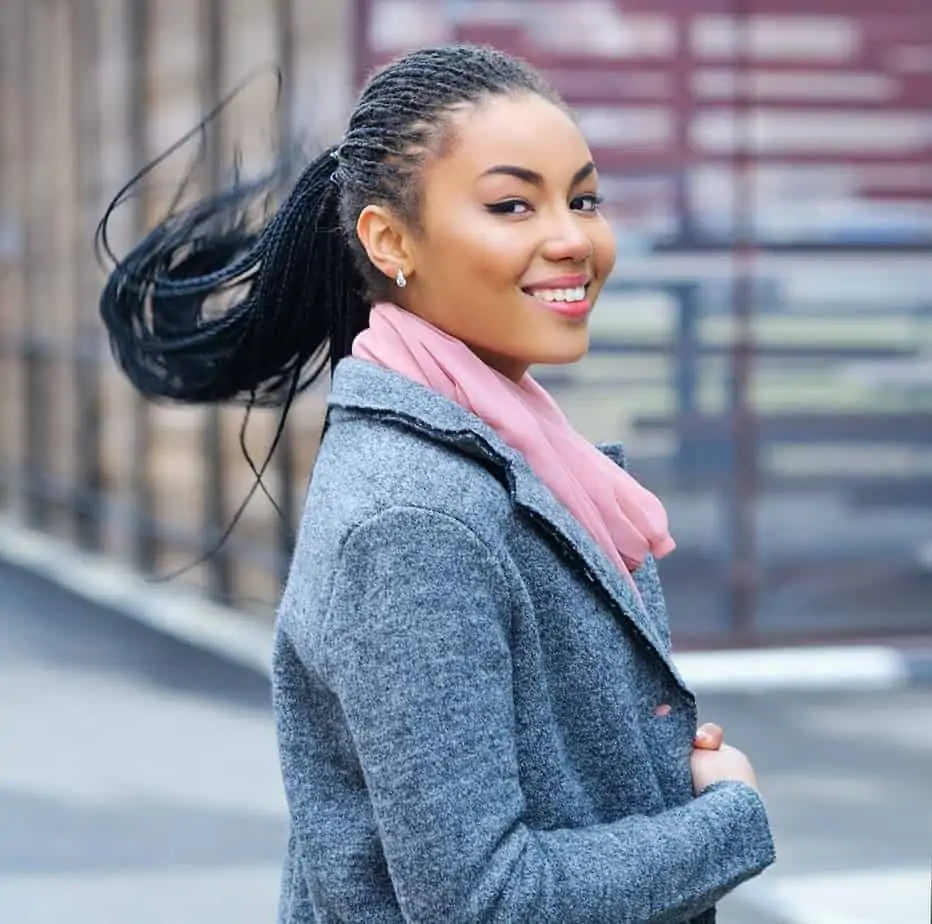 The Best Haircuts and Hairstyles for Women with Curly Hair 9 braid cornrows canerows