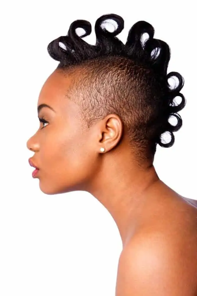 The Most Beautiful Short Mohawk Hairstyles for Black Women – Designs by  Brittney