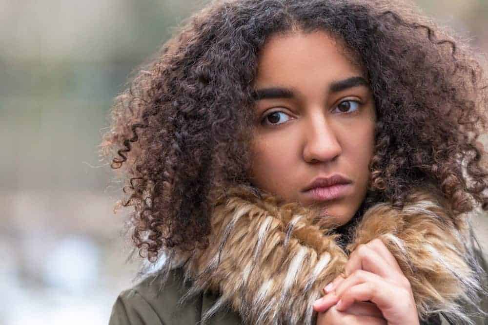 Type 3 Curly Hair african american women