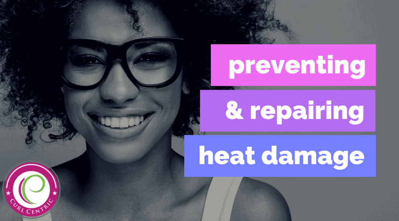 preventing heat damage for natural hair